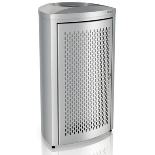 磨砂不锈钢废纸篓 - LARGE CAPACITY WASTE BIN - genwec