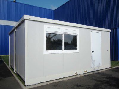 建筑工地集装箱建筑 - MONOBLOC - CONTAINERS SOLUTIONS - 工业用途 / 更衣间 / 卫生机构用