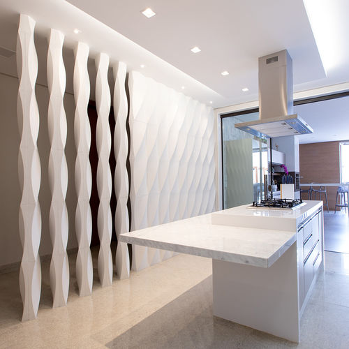 室内墙面材料 - COLONNA - Castelatto - 用于室外 / 混凝土 / 布艺