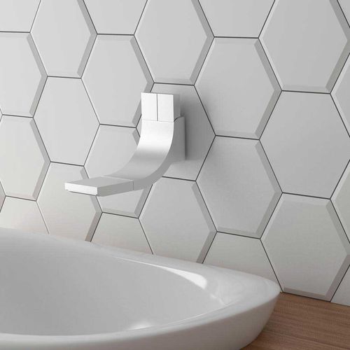陶瓷砖 - MINI HEXA BEVEL - WOW Design EU - 纹理 / 室内 / 墙面