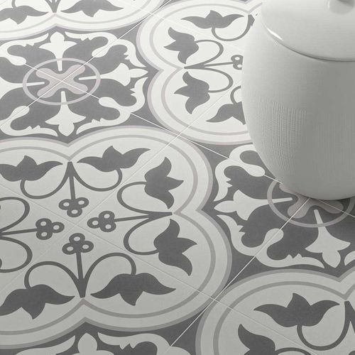 陶土瓷砖 - Cement Tradition Decor 1 - WOW Design EU - 哑光 / 室内 / 户外