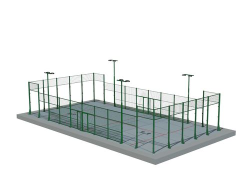 网格围栏 - PADEL - Indusmetal Torres - 运动 / 用于运动场 / 金属