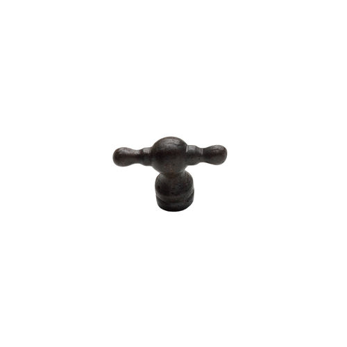 传统风格圆形家具把手 - TAP-35  - Dauby - 做旧铁器 / 原始金属 / 白铜色