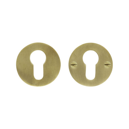 磨砂黄铜门安装工具 - ROUND  - Dauby - 高安全性