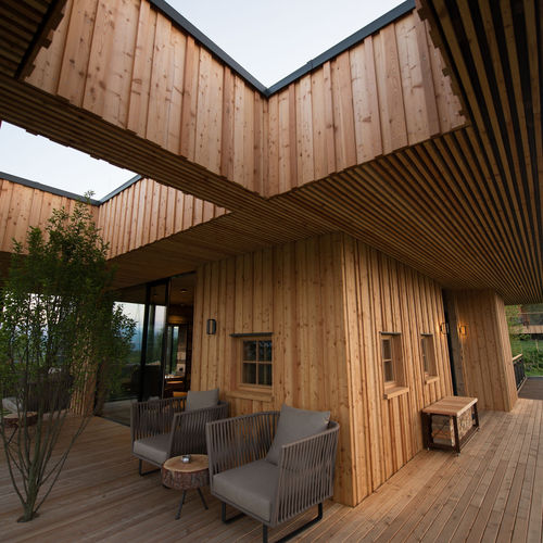 建筑木质装饰板 - PIZ BERNINA - Mareiner Holz - 墙壁 / 落叶松木 / 定制