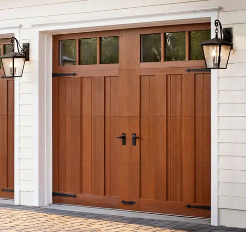 复合材料车库门 - CANYON RIDGE® CARRIAGE HOUSE (5-LAYER) - Copy door - 分段 / 平开 / 钢