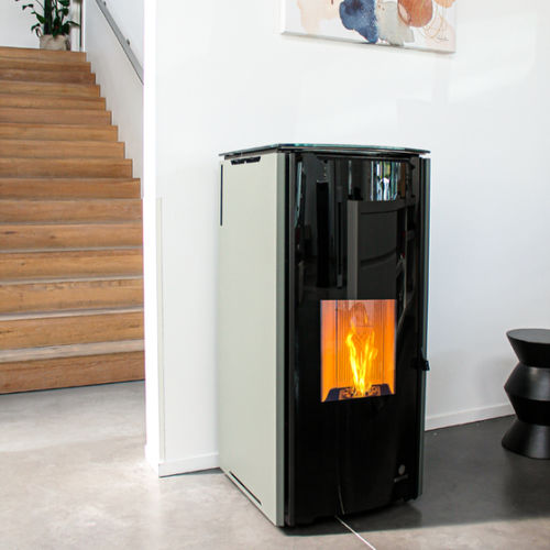 颗粒采暖炉 - JIMI - BESTOVE - 8 kW / 独立式 / 设计