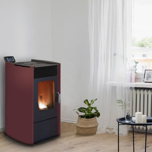 颗粒采暖炉 - BOHEME - BESTOVE - 5 kW...10 kW / 独立式 / 现代风格