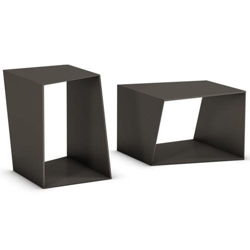 现代风格凳子 - CLUB - THE ITALIAN LAB SRL - 钢板桌脚 / 公共空间 / 户外