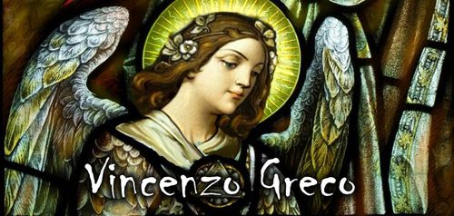 金属窗户 - ANGELS - Vincenzo Greco - 固定式 / 彩绘大玻璃窗