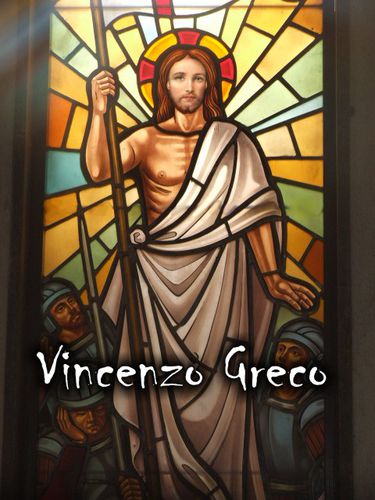 金属窗户 - SACRE TIFFANY - Vincenzo Greco - 固定式 / 彩绘大玻璃窗