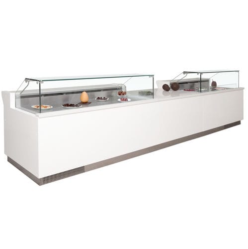 柜台冷藏展示柜 - ARGOS - Jimo Cooling Technology - 用于蛋糕房 / 带照明