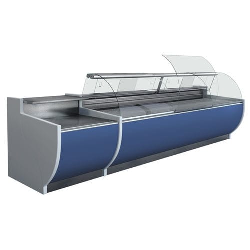 柜台冷藏展示柜 - ELEITA NOVUS - Jimo Cooling Technology - 用于肉店 / 带照明