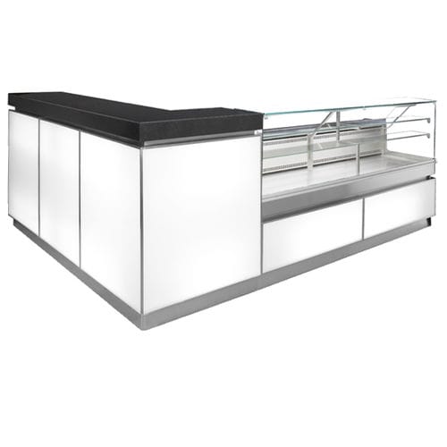 柜台冷藏展示柜 - SELENE - Jimo Cooling Technology - 用于商店 / 定制