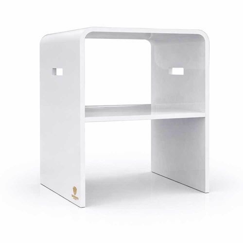 现代风格边桌 - CUBE-SPA - TRONA - Plexiglas®宝克力 / 长方形 / 正方形