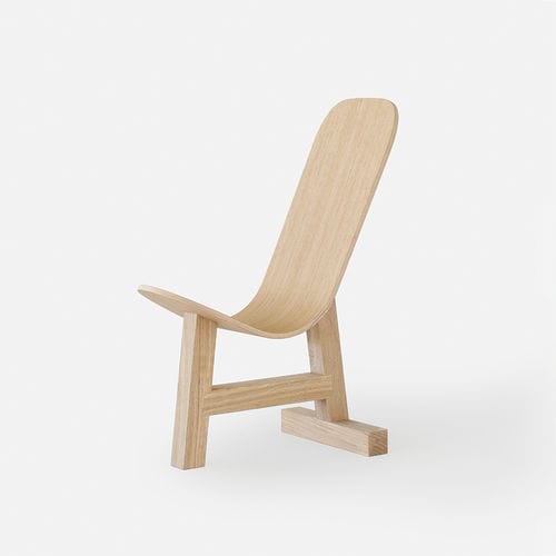极简主义风格椅子 - EASEL - DANTE - Goods and Bads - 室内 / 栎木 / 家用