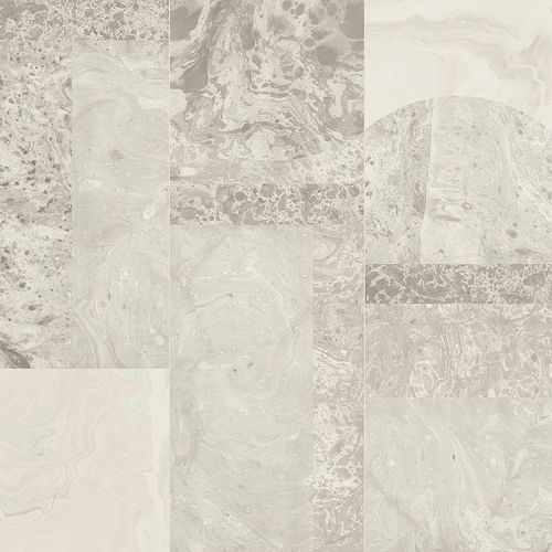 现代风格墙纸 - ALICANTE WHITE - Masureel Distribution BVBA - 单色 / 仿大理石 / 无纺布