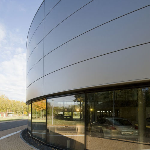 立面板 - GRANITE® PVDF  - ArcelorMittal Europe – Flat Products/安赛乐米塔尔 - 钢 / 复合材料 / 立式