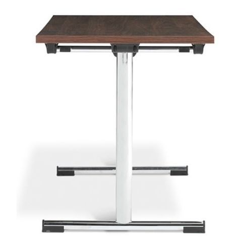 现代风格桌 - DESIGN LINE - Mott Mobile Systeme GmbH &Co. KG - HPL / 镀铬金属桌脚 / 长方形