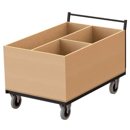 商用推车 - TRANSPORTBOX ROBUSTO - Mott Mobile Systeme GmbH &Co. KG - 可定制 / 运输 / 热喷漆钢