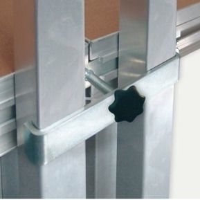 电镀钢固定装置 - Mott Mobile Systeme GmbH &Co. KG - 用于护栏 / 用于楼板 / 预制