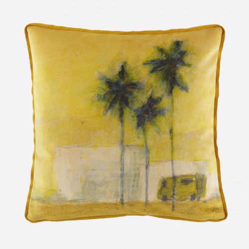 正方形垫子 - CAMIÓN VERDE - Maison Lévy - 长方形 / 自然图案 / 布料