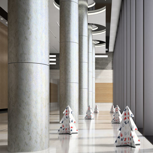 PVC圣诞装饰 - 3D CHRISTMAS TREE  - Terra Group - 公共空间 / 公共机构用 / 用于商店