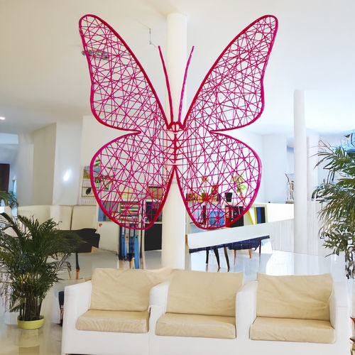 玻璃纤维雕塑 - BUTTERFLY 3D - Terra Group - 户外 / 墙面 / 花园