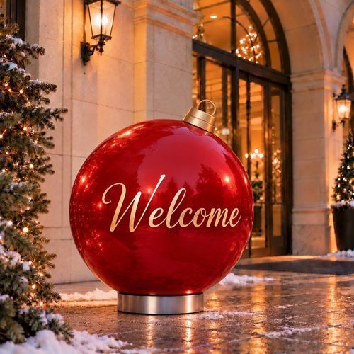 玻璃纤维圣诞装饰 - XXL CHRISTMAS BALL - Terra Group - 公共空间
