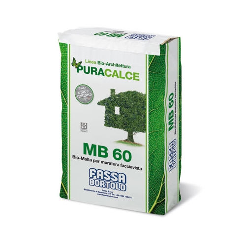 组装砂浆 - PURACALCE MB 60 - Fassa Bortolo - 用于石工 / 石灰