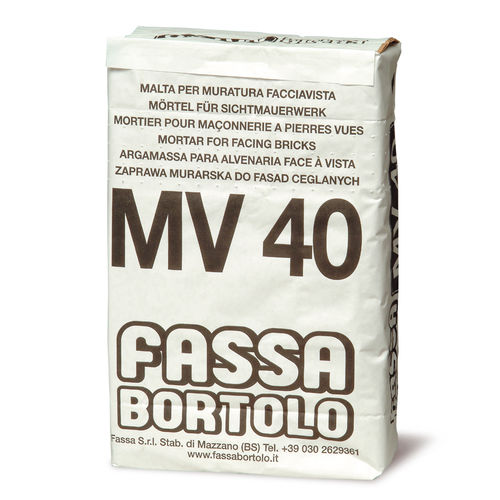 组装砂浆 - MV 40 - Fassa Bortolo - 用于石工 / 混合