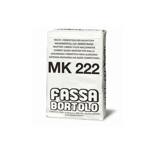 密封砂浆 - MK 222 - Fassa Bortolo - 组装 / 用于石工 / 石灰