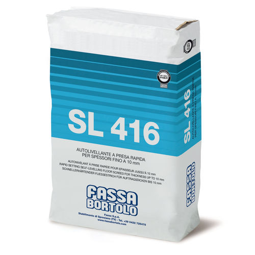 自流找平找平层 - SL 416 - Fassa Bortolo - 快干型 / 水泥