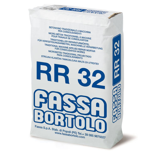 修补砂浆 - RR 32 - Fassa Bortolo - 用于混凝土 / 用于石工 / 水泥