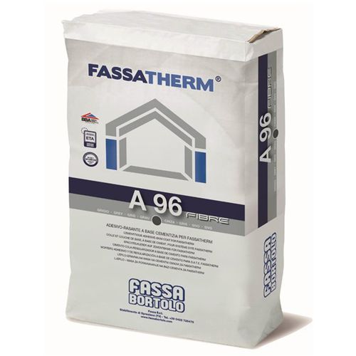 胶砂浆 - FASSATHERM®  - Fassa Bortolo - 固结 / 用于外墙外部隔热 / 纤维材料