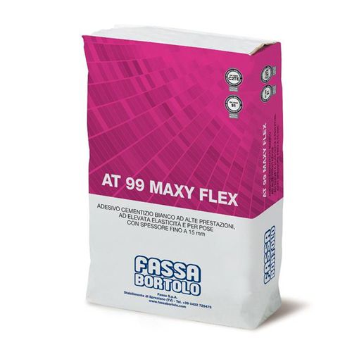 固结砂浆胶合剂 - AT 99 MAXYFLEX - Fassa Bortolo - 用于瓷砖 / 水泥
