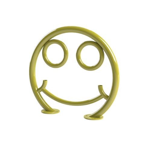 落地式自行车架 - SMILEY FACE - Madrax - 原创设计 / 公共空间 / 粉末涂层钢