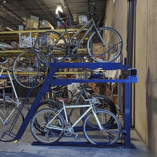 落地式自行车架 - BIKE BOOST STORAGE - Madrax - 安全 / 双层 / 室内