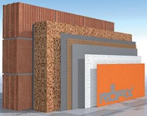 隔热材料 - RÖFIX CORKTHERM 040 - IBS Distribution - 软木 / 板式 / 外墙外保温系统EIFS