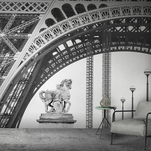 现代风格墙纸 - EIFFEL - N.O.W. Edizioni - 玻璃纤维 / 都市图案 / 白色