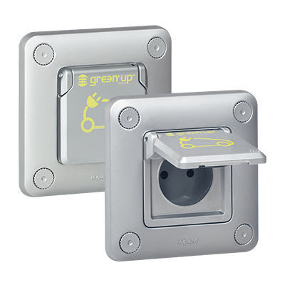 电源插座 - GREEN’UP ACCESS IK 10 - LEGRAND - 壁挂 / 嵌入式 / 现代风格
