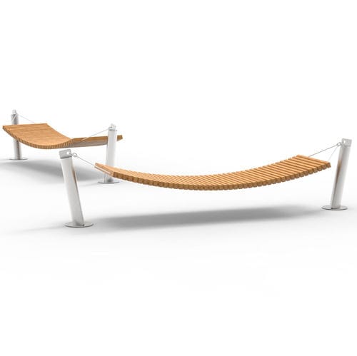 自承重吊床 - WAVE 02.916 - ZANO Street Furniture - 用于公共场所
