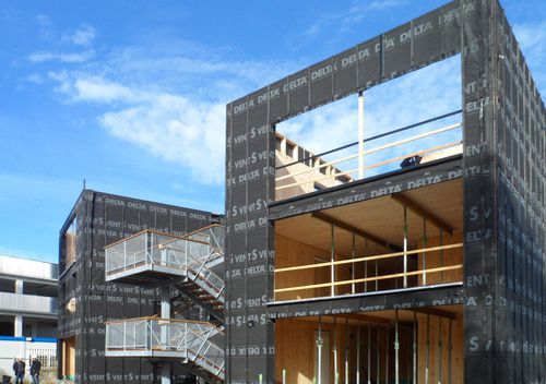 预制建筑 - APT. COMPLEX, BORDEAUX - TiComTec - 模块化 / 木质 / 混凝土