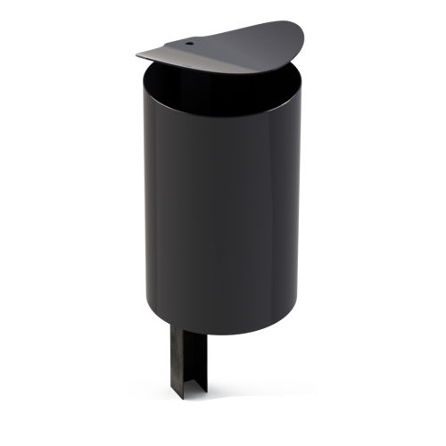 公共垃圾桶 - KOSMOPOLE - Royal Dutch Bammens - 电镀钢 / 带盖 / 现代风格