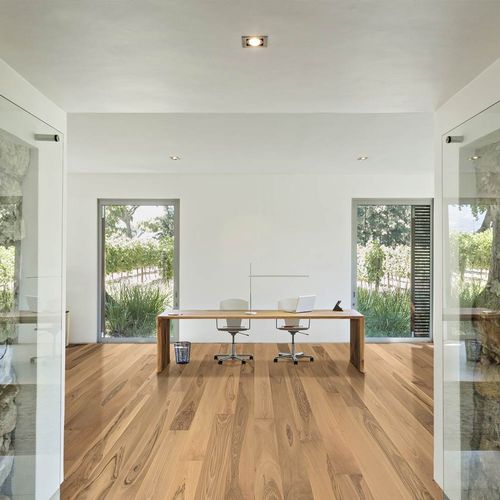 层压地板 - NATURA - CP PARQUET - 胡桃木 / 拉绒 / 亮光漆