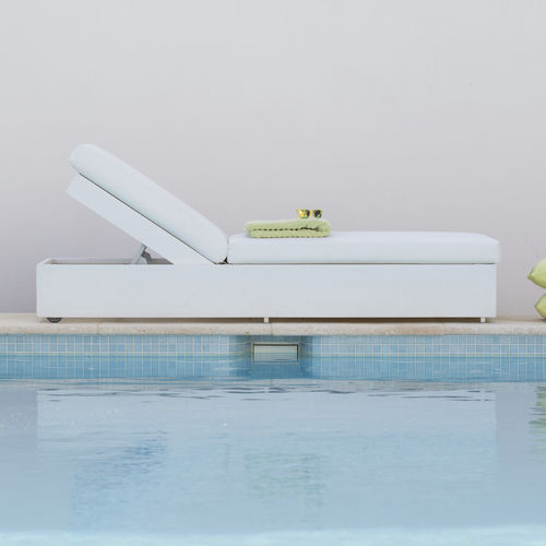 现代风格日光浴躺椅 - CHILLED RECLINABLE - GreenDesign - Batyline® 材质 / 铝制 / 花园