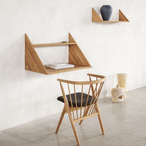 壁挂办公桌 - XLIBRIS - sibast furniture - 现代风格 / 栎木 / 直线型