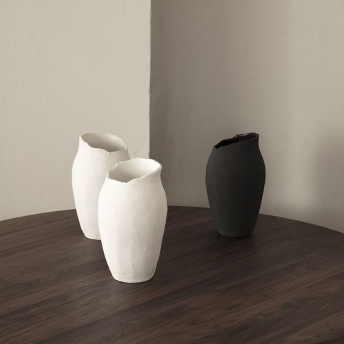 现代风格花瓶 - MAGNOLIA  - sibast furniture - 陶瓷 / 台式 / 白色