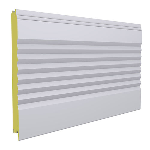 外墙夹芯板 - POLTHERMA DS - EuroPanels - 墙面 / 金属表面 / 聚氨酯 PUR 内芯