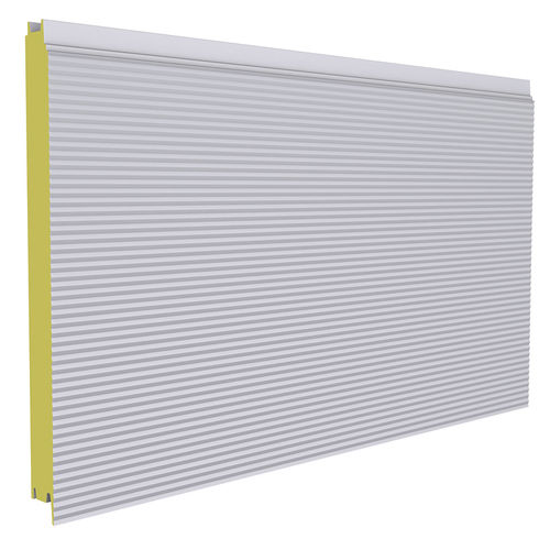 墙面夹芯板 - POLTHERMA PS - EuroPanels - 金属表面 / PIR 聚亚安酯内芯